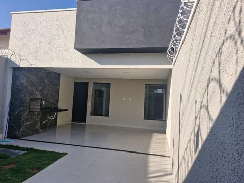 Casa à venda em Aparecida de Goiânia, Residencial Solar Central Park, com 3 quartos, com 117 m²